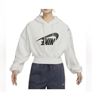 Women’s nike cropped French terry hoodie